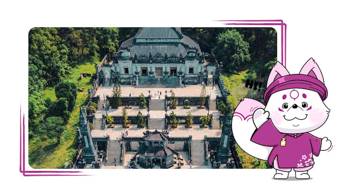 Lăng Khải Định l&agrave; c&ocirc;ng tr&igrave;nh giao thoa giữa hai nền kiến tr&uacute;c Đ&ocirc;ng - T&acirc;y v&agrave; mất 11 năm để ho&agrave;n th&agrave;nh