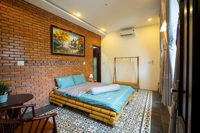 Tâm Family Homestay sẽ khiến du khách như quay về Việt Nam xưa với hình ảnh tre, nứa thân thuộc