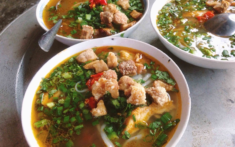 Bánh canh cá lóc Bánh canh cá lóc Huế