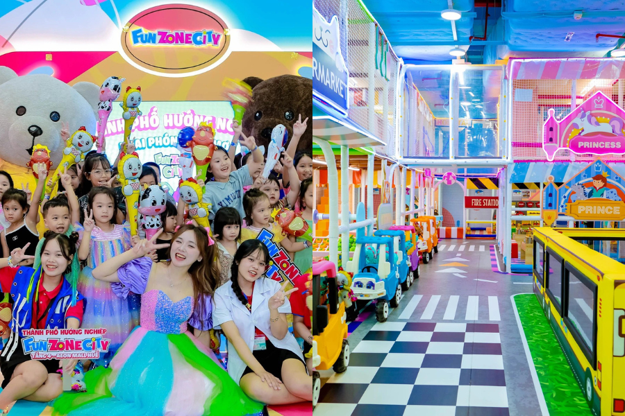 Khu vui chơi chuẩn 4.0 Funzone city