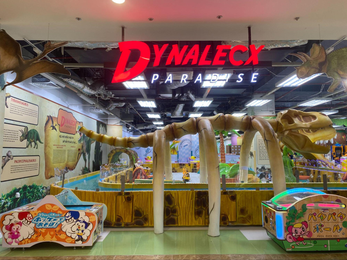 Dynalecx Paradise là thiên đường khảo cổ học dành cho các bé từ 3 đến 12 tuổi 