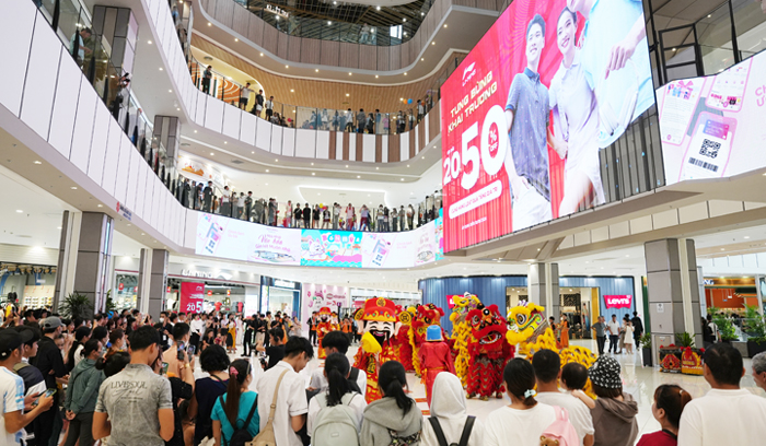 AEON MALL Huế nhộn nhịp trong dịp khai trương vào ngày 16/9/2024