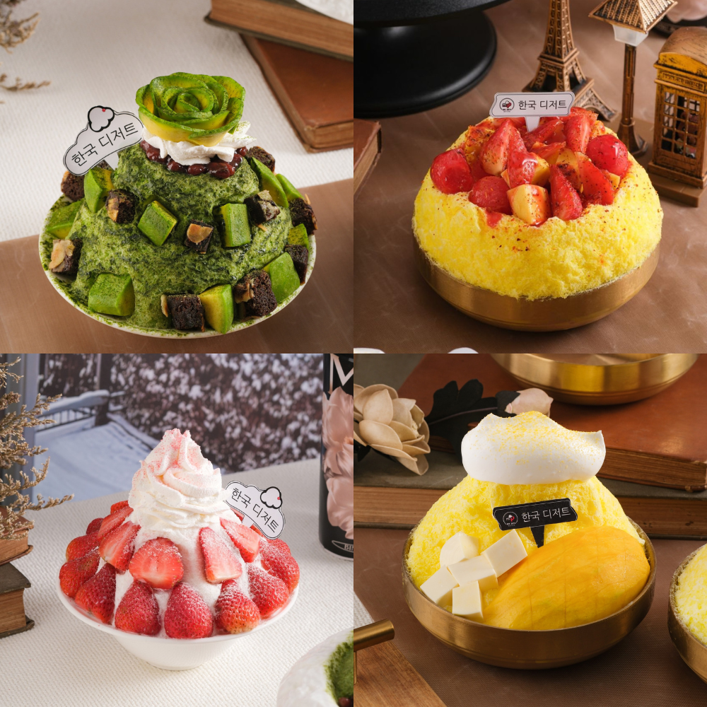 Những đĩa kem tuyết hấp dẫn tại Mr.P Bingsu & Tea