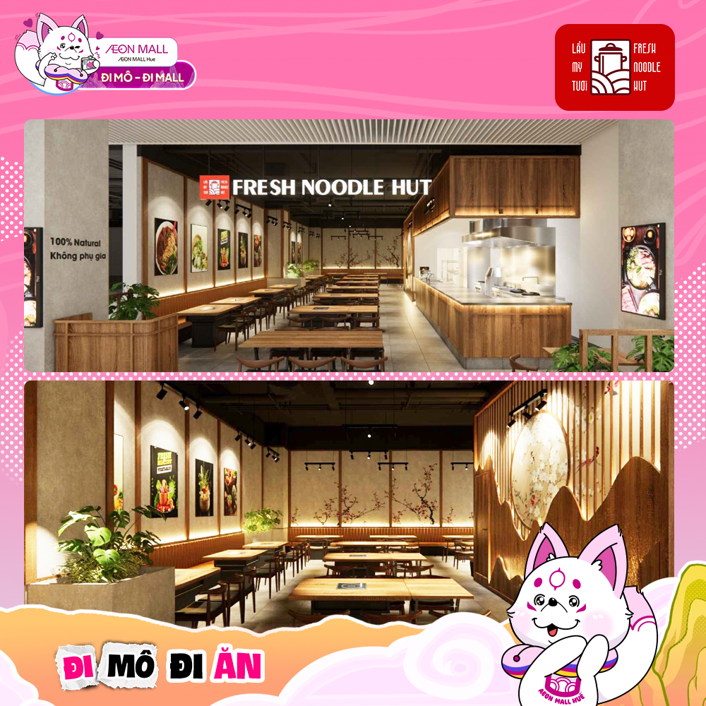 Thưởng thức lẩu mì tươi thanh mát, thơm ngon trong không gian sang trọng tại Fresh Noodle Hut hứa hẹn sẽ là 1 trải nghiệm khó quên