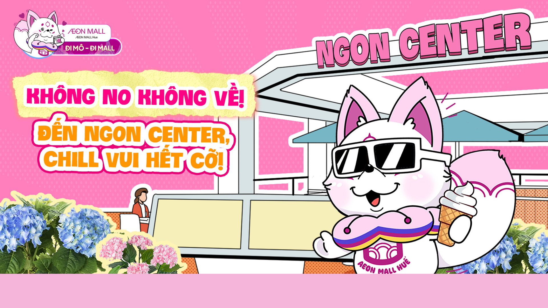 Khu ẩm thực tầng 4 - Ngon center