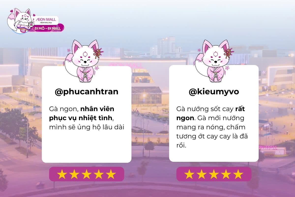 Lotteria luôn nhận được các đánh giá và phản hồi tích cực từ khách hàng