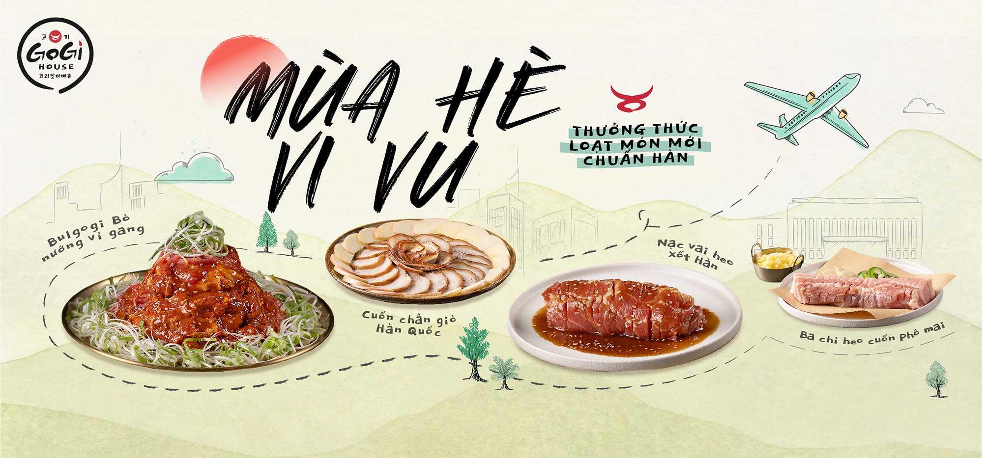 Một số món mới Gogi House giới thiệu đến khách hàng thân yêu trong mùa hè này