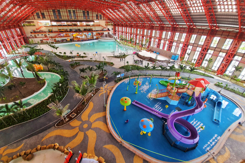 Kh&ocirc;ng gian vui chơi trẻ em tại c&ocirc;ng vi&ecirc;n nước Mikazuki Water Park 365