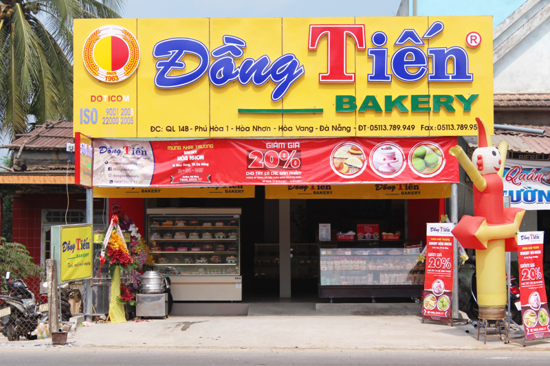 Cơ sở bánh mì Đồng Tiến ở Hòa Nhơn