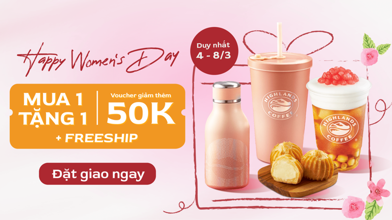 Cập nhật menu Highlands Coffee 2026 kèm mức giá, ưu đãi mới nhất 