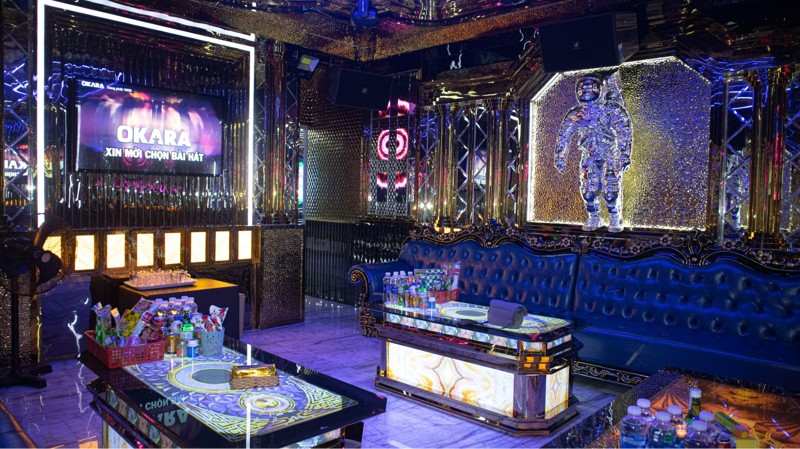 Kh&ocirc;ng gian qu&aacute;n karaoke Đ&agrave; Nẵng Lan Rừng
