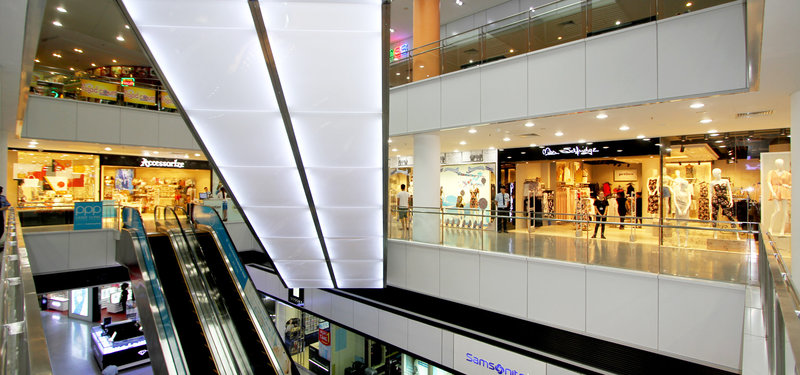 Indochina Riverside Mall sở hữu kh&ocirc;ng gian 2 tầng tiện nghi